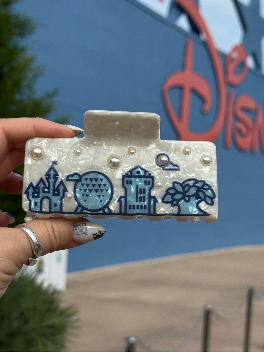 Walt Disney World 4 Park Icons Claw Clip